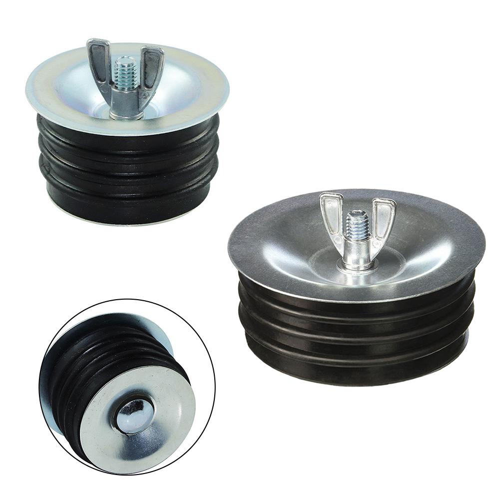 Threaded Sewer Cleanout Cap with Expansion Pipe Suitable for Various Drain Pipes and Pool Return Tubes Provides Secure Seal
