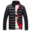 Winter Herren Wattierte Jacke Jugend Wattierte Jacke Verdickte Warme Wattierte Jacke Stehkragen Herrenbekleidung
