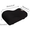 Timorn Car Armrest Cushion, Memory Foam Car Armrest Console,Car Center Console Armrest Pillow(Black)