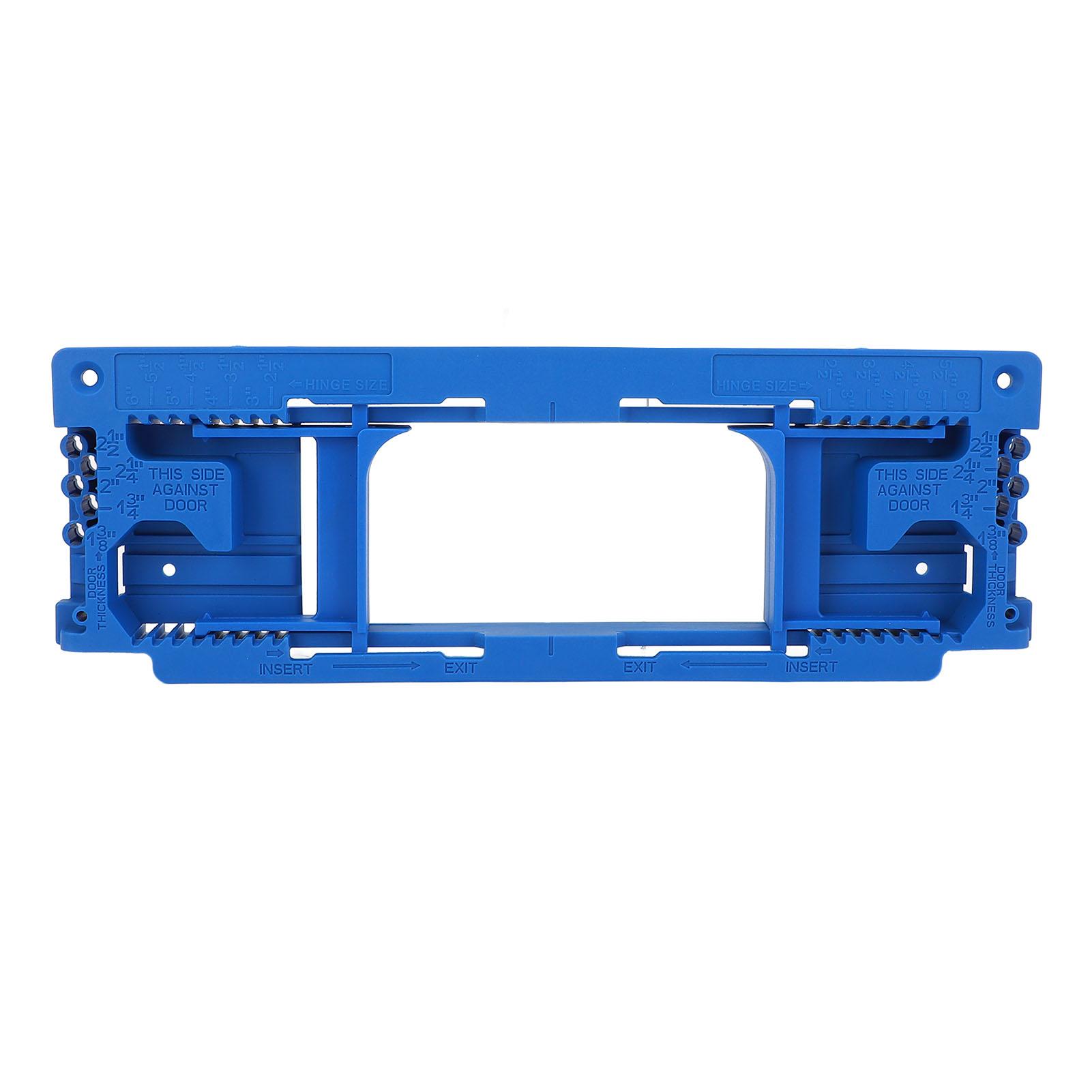 

Шаблон для фрезерования дверных петель Регулируемый Универсальный Набор приспособлений для дверных петель для петель от 212 до 6 дюймов