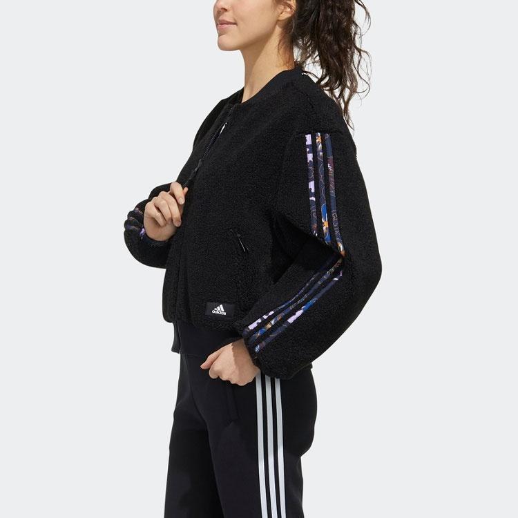 (WMNS) adidas CNY Mic Bomber Series Double Sided Aviator Jacket Women's GG0770