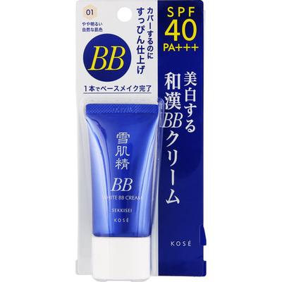 Sekkisei White Bb Cream 01 Slightly Bright Natural Skin Tone 30g