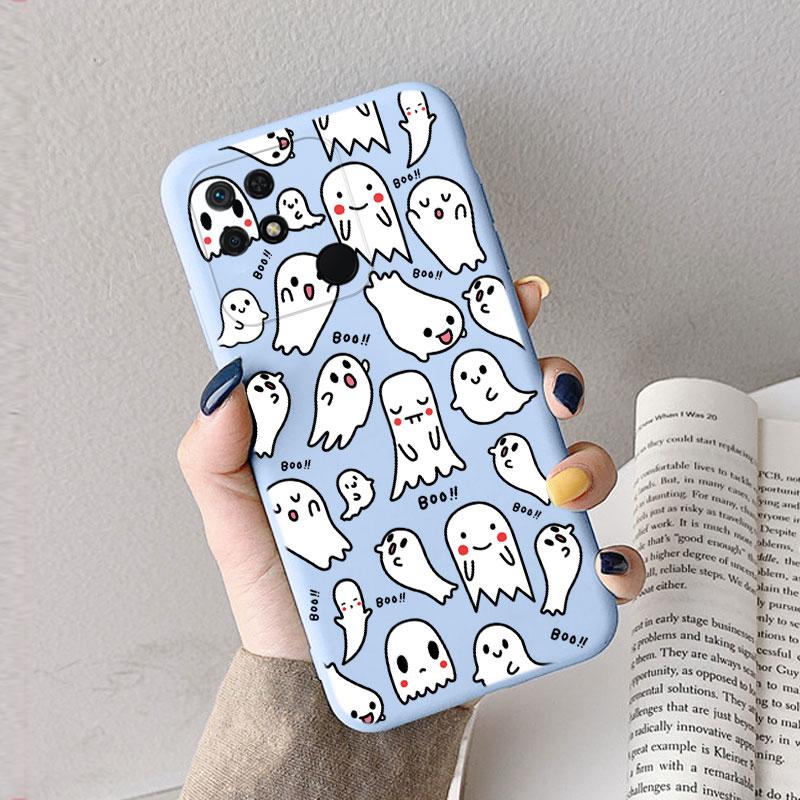 Case For Redmi 10 10C 10A Cute Heart Flower Back Cover Soft Silicone Matte Protective Funda For Xiaomi Redmi 10C Redmi10 Bag