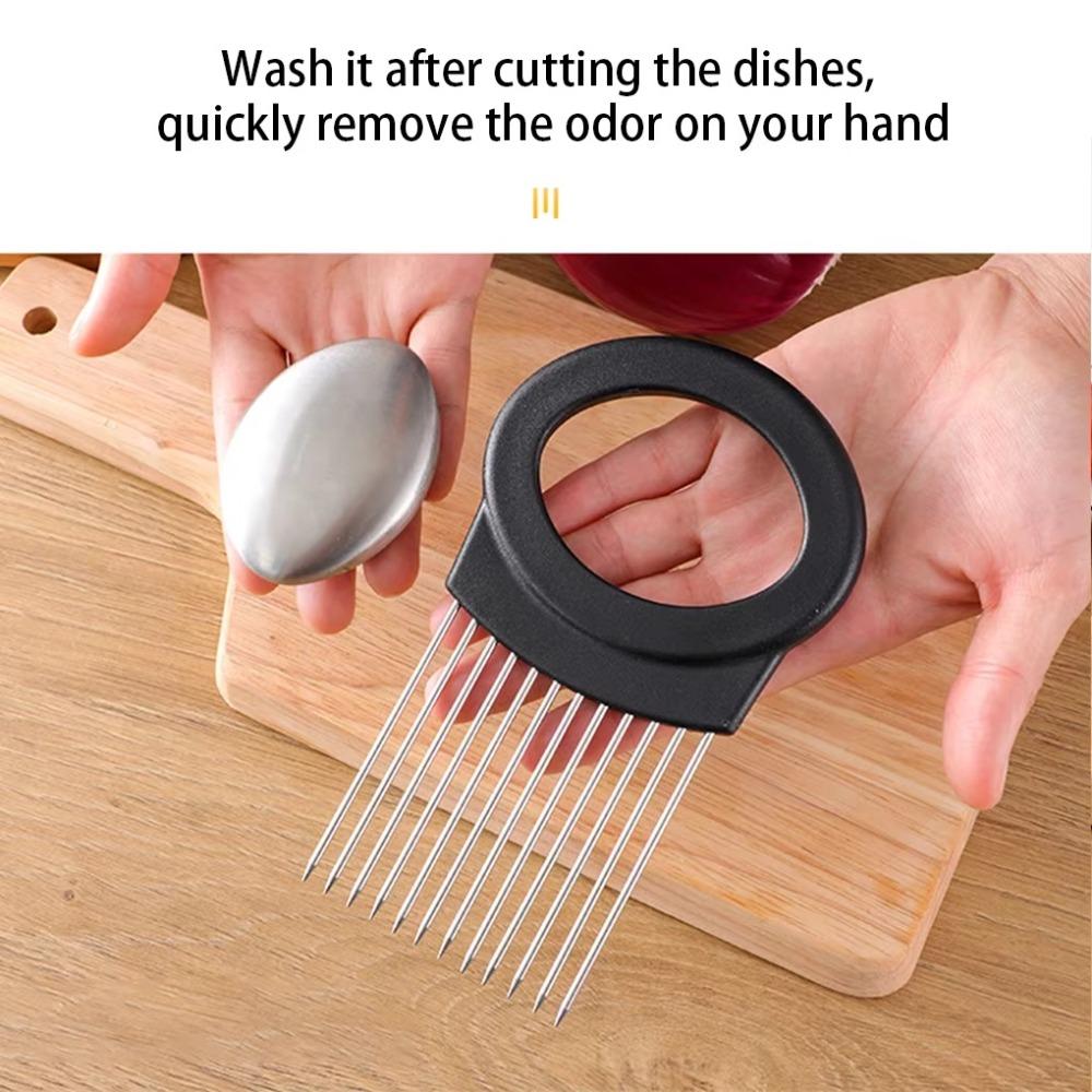 Onion Needle Easy Slicer Chopper Multifunction Tomato Fork New Vegetable Tool