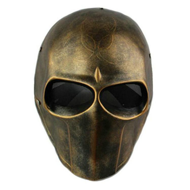 Star Wars Green Arrow Deathstroke Mask Premium Resin Halloween Costume Accessory Bronze Mask