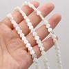 1 Strand Heart Natural Seawater Shell Beads 6mm 8mm 10mm 12mm Beading Loose Spacer Beads for Jewelry Making DIY Necklace Bracelet Accessories 38cm