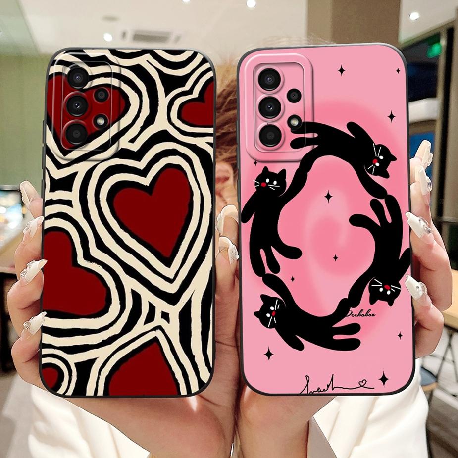 For Samsung Galaxy A52 A52s A72 5G Case Stylish Candy Painted Cover Soft TPU Phone Case For Samsung A52 A52s A72 5G Fundas Coque