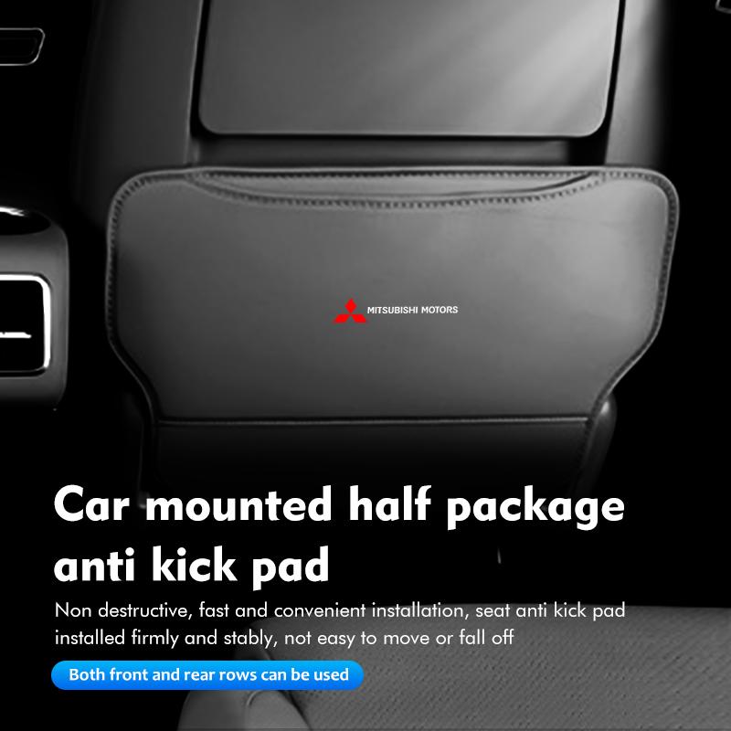 Car Half Pack Anti Kick Anti-dirty Mat Pad Interior Storage Bag Auto Accessories For Mitsubishi Outlander Lancer Eclipse Mirage