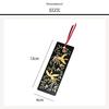 bookmark Shiori stylish Japanese traditional pattern overseas souvenir foreigner Japan Yamanaka-nuri maki-e made cherry blossom red Fuji rabbit Maiko