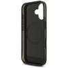 AMG Double Layer Transparent Rhombs MagSafe Case for iPhone 17 Black/Red