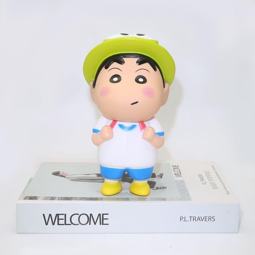 Adorable 18cm Crayon Shin Chan Frog Figure Perfect For Home Dcor Birthday Gifts