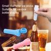 Yousheng Striped Silicone Ice Stick Tray, Food Grade Narrow Ice Cube Mold for Bottles, Easy Release Ice Maker with Leakproof