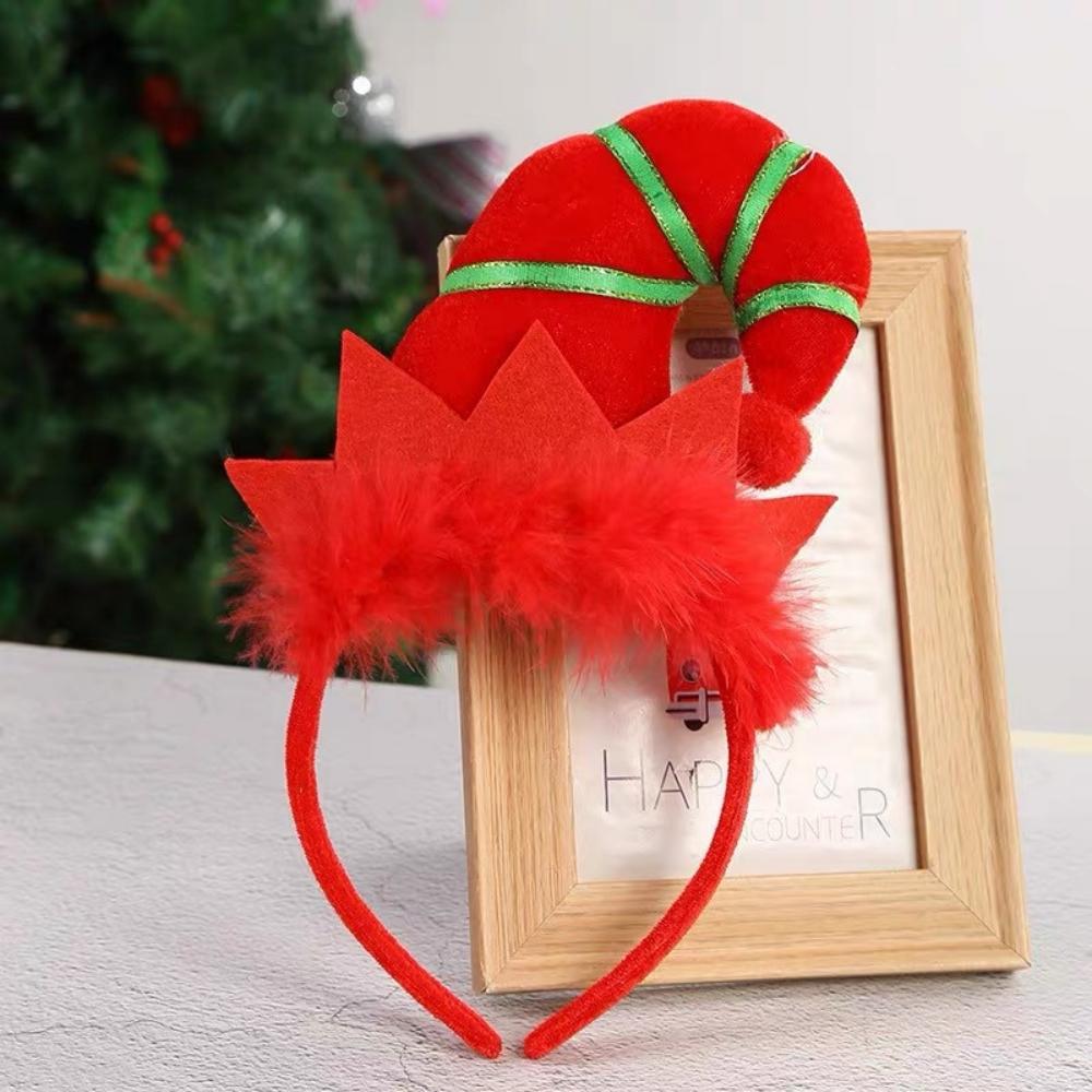 1 Pcs Christmas Elf Hat Headband for Children's Day Birthday Masquerade Christmas Carnival Kindergarten Party Gift Decoration