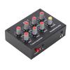 7 Band Sound Equalizer 12dB High Bass Adjustment Dual Channel Digital Equalizer