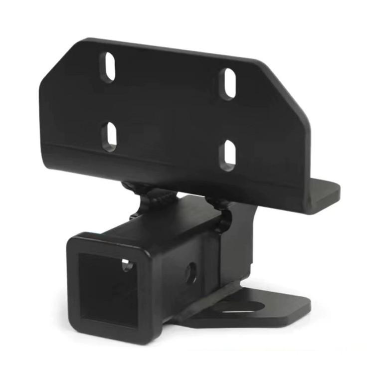 Black steel rear tow hook, fit Toyota Prado LC120