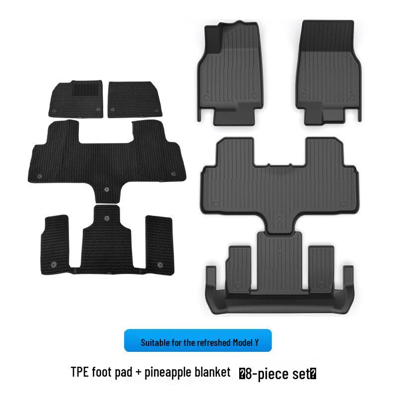 New 6-Seater TPE Trunk Mat for 2026 Tesla Model Y