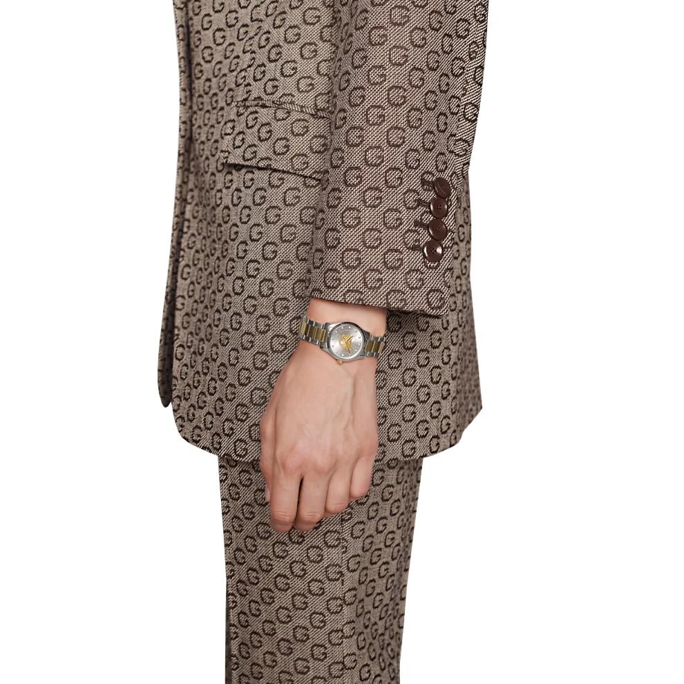 Gucci YA1265016 G-Timeless Two-Tone Ladies Watch