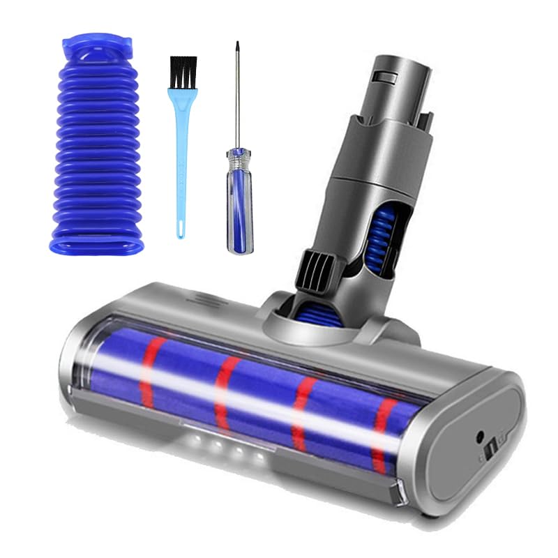 

Soft roller cleaner compatible with motor compatible with Dyson V6 DC58 DC59 DC61 DC62 DC74 cleaner replacement parts accessories soft roller clean