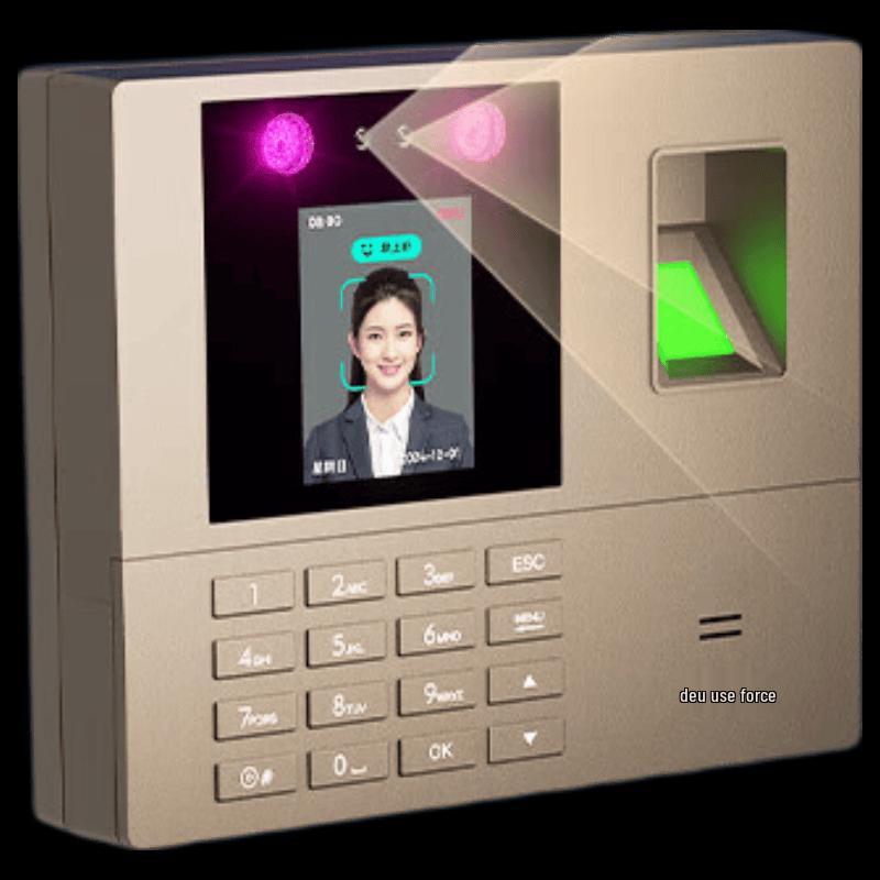 Deli 33800 All-in-One Biometric Time Clock CN plug (adapter included)