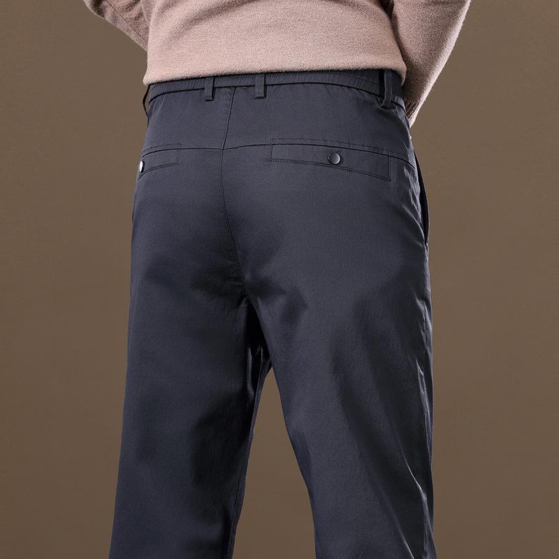 

Мужские повседневные брюки зауженного прямого кроя, мужские деловые универсальные брюки 38