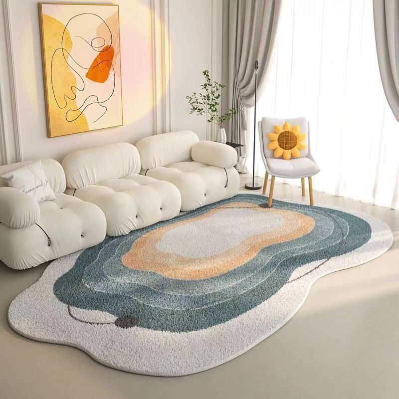Irregular Carpet Living Room Non Slip Home Bedroom Bedside Carpet