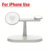 3 IN 1 Magnetic Phone Wireless Charger For Magsafe iPhone 16 15 14 13 12 Samsung /Galaxy Watch Desktop Fast Charging Dock
