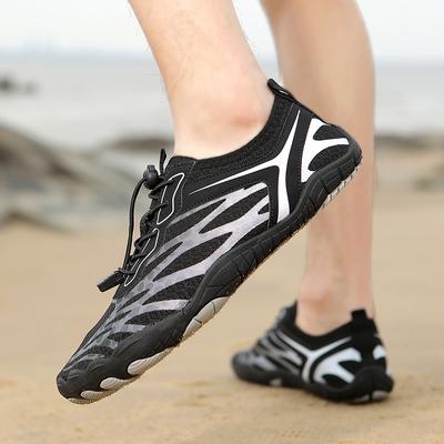 Schnelltrocknende Aquaschuhe Herren Damen Atmungsaktive Wassersportschuhe zum Kajakfahren Surfen Rutschfeste Wat-Sneaker Angeln Schwimmschuhe