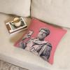 A-Ancient Roman Sculpture Art Cushion Cover Fabric Soft Furnishing,Pillowcase, Cushion Cover, Sofa Pillow, Home Decoration