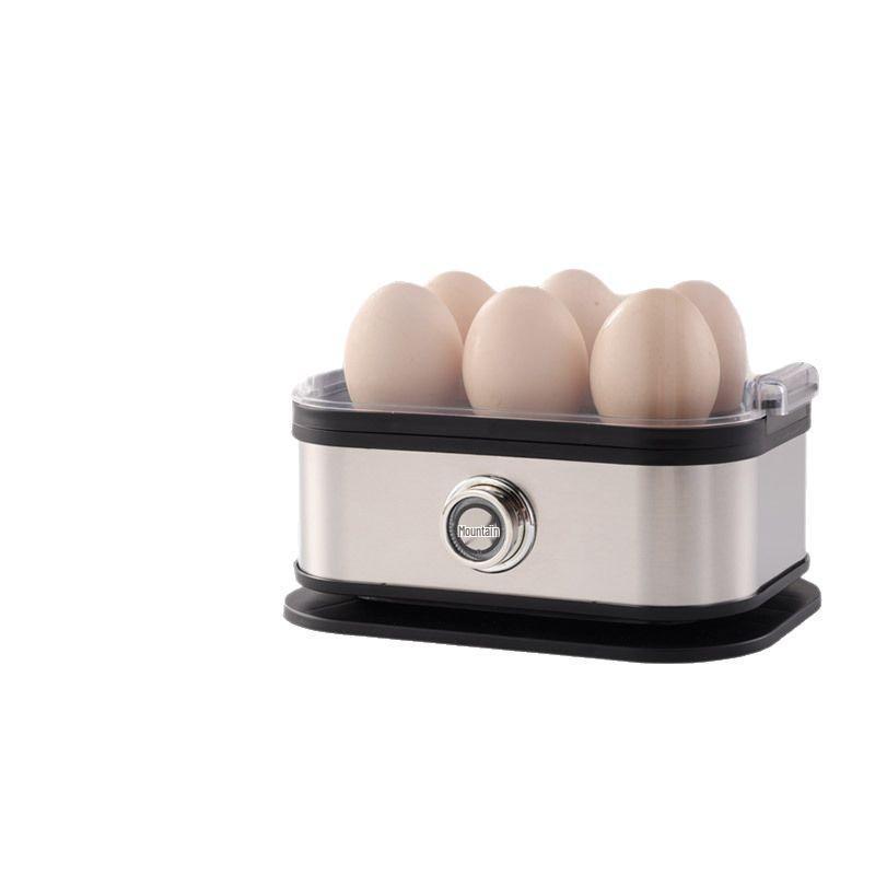Portable Multifunctional Stainless Steel Egg Cooker: Small Steamed Egg Cooker for Kitchen and Breakfast
