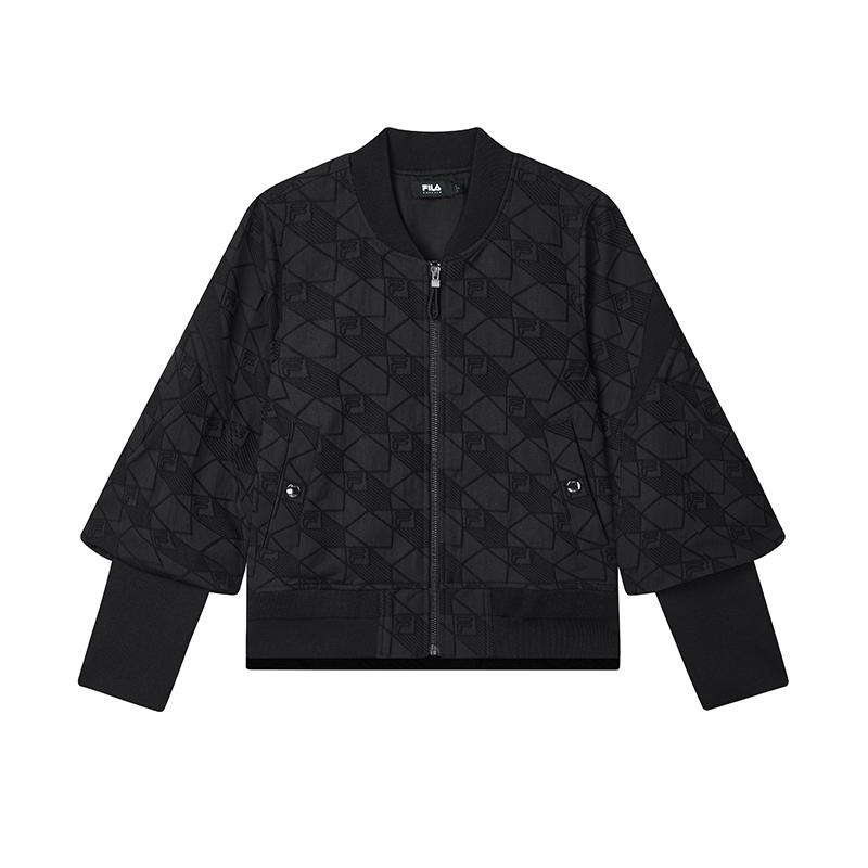 

New FILA EMERALD Jackets Coats Women s All Over Print F11W514704F-ZA 165/84A/M