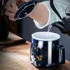 China Guofeng High-grade Heat-resistant Ceramic Tea Cup Tea Separation Cup Home Kung Fu Tea Set Personal Special