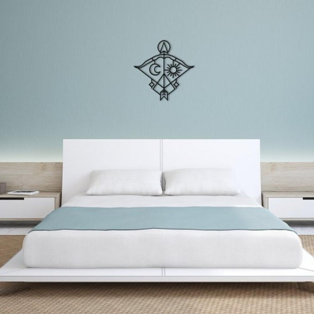 Sagittarius Metal Wall Art Zodiac Sign Home Decor