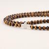 GAVU Tiger Eye Power Stone Cross Necklace for Men