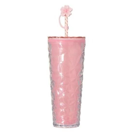 STARBUCKS Staba SAKURA 2026 Color Changing Cold Cup Tumbler 710ml Cherry Blossom