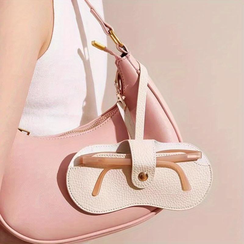 1pc 5 Colors Available glasses storage bag, Fashionable Lightweight Detachable Durable Eyeglass Case for All Seasons