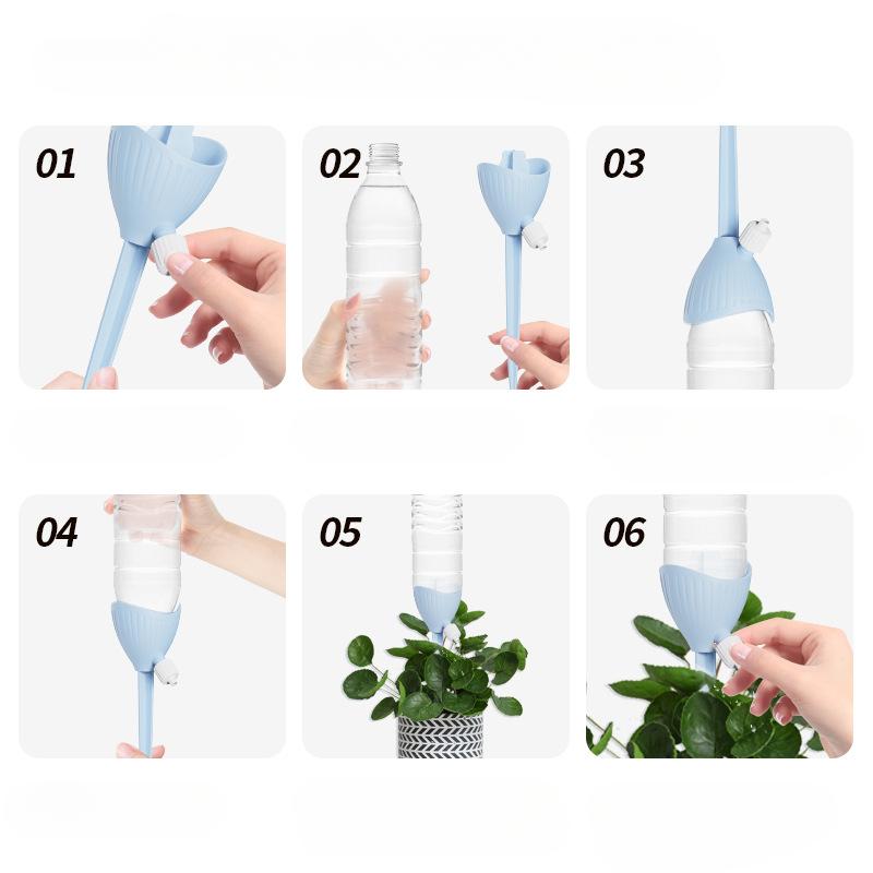 New Model, Automatic Watering Device, Household Potted Watering Device, Lazy Tool, Adjustable Water Speed, Green Plant Irrigator, Garden Accessories