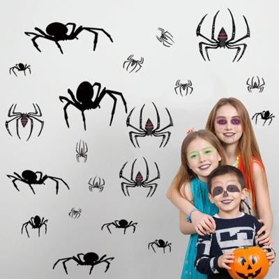 Halloween, Spider Bats  Window Sticker, Giant Horror, Silhouette Window Sticker, Party Decoration