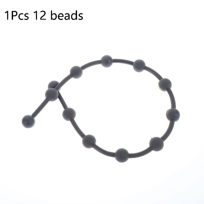 

1pcs Plastic GEA Milking Cluster Posiball Hose Guiding Chain 12Beads/15Beads Milk Air Hose Fixed Part For Cow Milking System