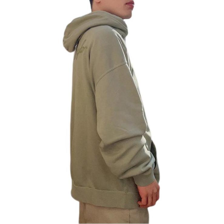 Converse Sweatshirts Unisex Green Hooded Moderate Regular 10025456-A05