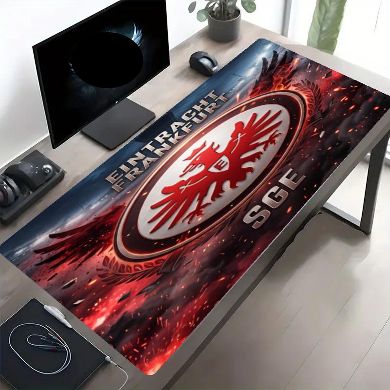 Eintracht Frankfurt Print Mouse Pad, Anti‑Slip Desktop keyboard Mat, for PC Laptop Gaming Working Daily Use, Cool Festival Birthday Gift