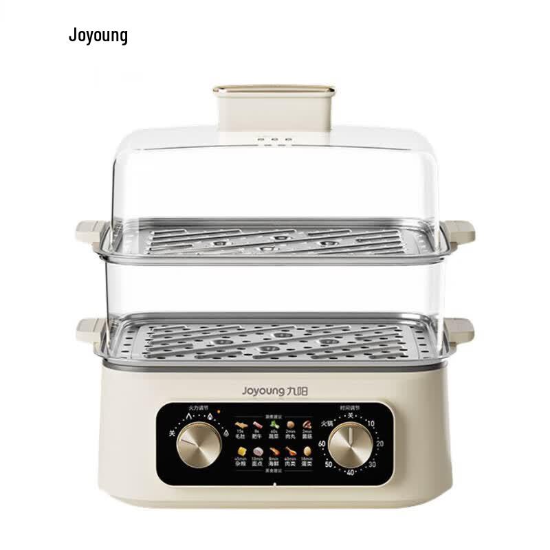 Joyoung 16L Double-Layer Multi-Function Electric Steamer & Cooker CN plug (adapter included)