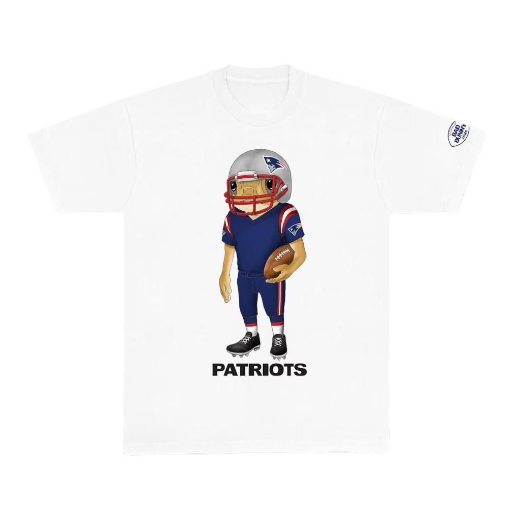 Bad Bunny Super Bowl TShirt for Unisex and Women Summer Pure Cotton Clothing Fashion Casual Short Sleeved Tshirt Streetwear L