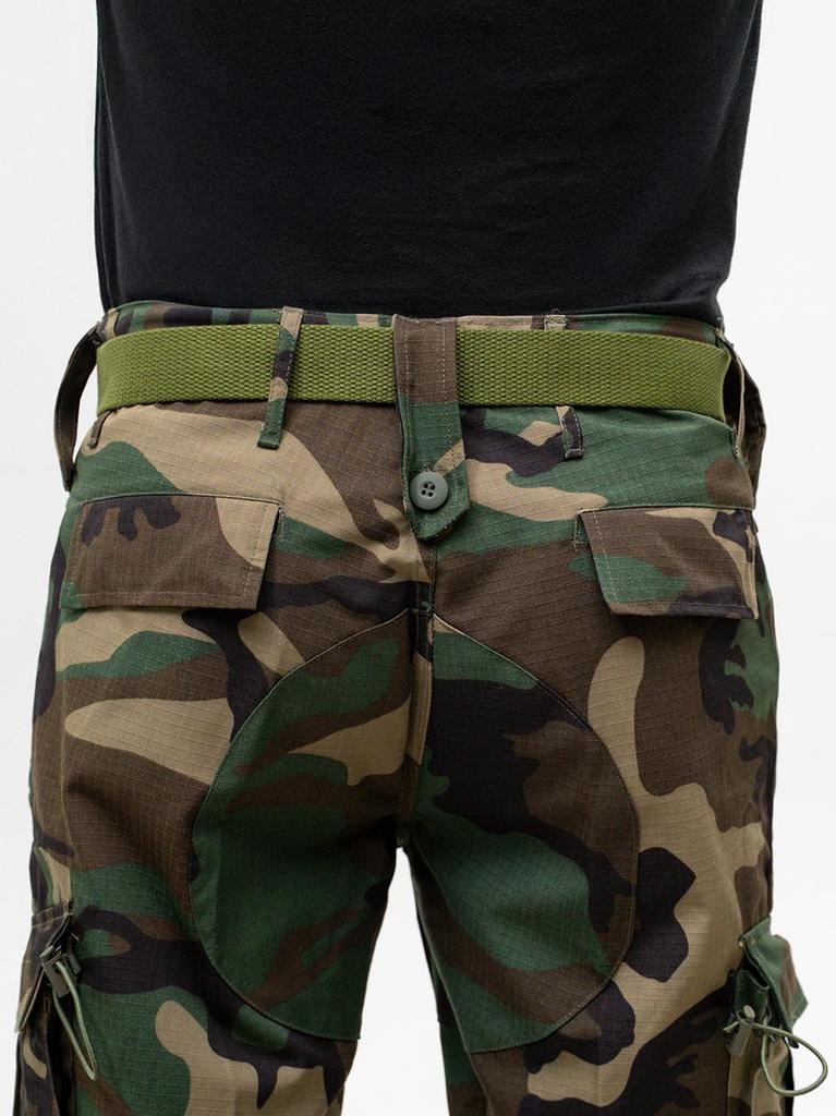Men's Rip-Stop Woodland Camo Jigga Wear Uniform Set 3XL