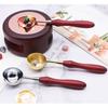 Q1FD 3 Pcs Metal Sealing Spoon Wax Seal Spoon Wax Sealing Stamp Melting Spoon