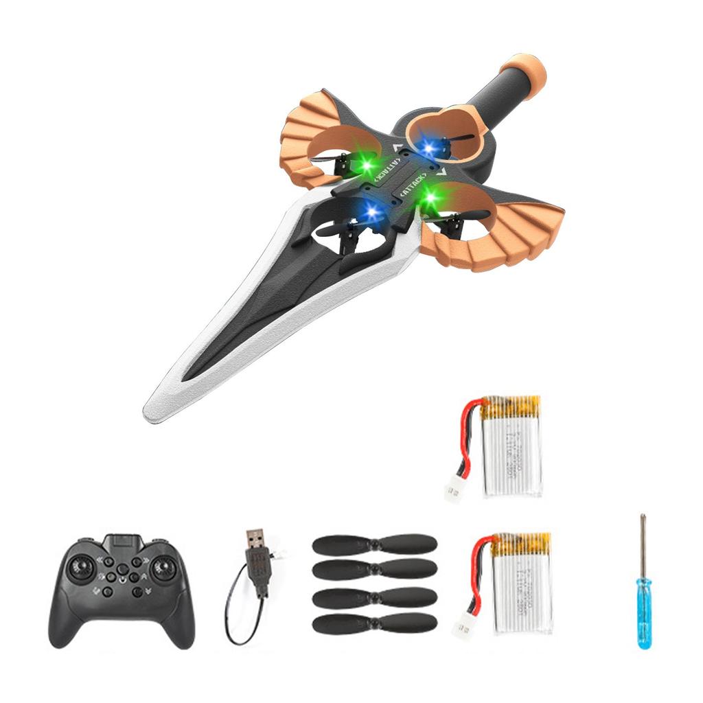 Stunt Remote Control Flying Sword Flying Toy Fighter  Flying Sword Surround Shatterproof Boy Gift