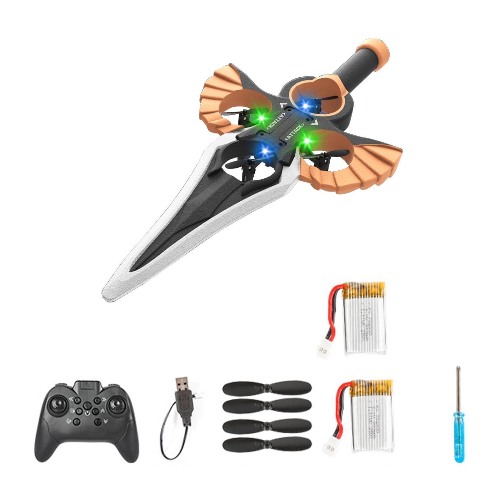 

Трюковой Пульт Управления Летающий Меч Летающая Игрушка Истребитель Летающий Меч Окружение Ударопрочный Подарок для Мальчика One Size