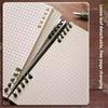 Grid B5 Flip Notebooks Notepad Diary Leaf Notebook Sketch Book Stationery Journal Writing Pads Office School Supplies