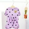 Pet Supplies Bear Polka Dot Belly Protection Home Clothes Dog Clothes Spring and Summer Thin Clothing