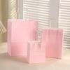 6pcs Macaron Paper Gift Bags Candy Gift Packaging Bags Kids Birthday Party Treat Bags Decoration Baby Shower Wedding Supplies