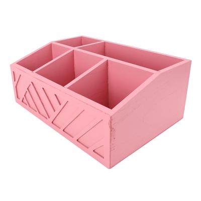 Tea Bag Organizer Multifunctional Wooden Divided Tea Bag Holder for Coffee Capsules Paper Cups